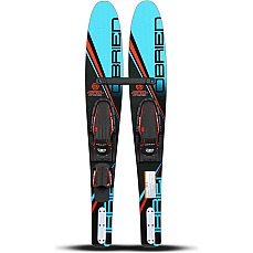 Esquís acuáticos combinados Obrien Vortex de 54" para jóvenes y fijaciones X7 (modelo ) - Azul Esquís acuáticos combinados Obrien Vortex de 54" para jóvenes y fijaciones X7 (modelo ) - Azul