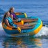 Flotador remolcable OBrien Barca para 2 personas, modelo 2026 - Verde azulado/Naranja