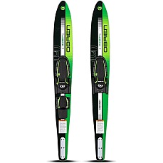 Esquís acuáticos combinados Obrien Celebrity de 58" para jóvenes y fijaciones X7 (modelo ) - Verde Esquís acuáticos combinados Obrien Celebrity de 58" para jóvenes y fijaciones X7 (modelo ) - Verde