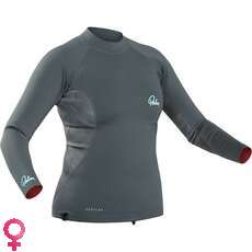 Camiseta De Manga Larga Palm Womens Neoflex Top - Aqua / Glacier