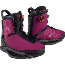 Botas De Wakeboard Ronix Rise Intuition  - Merlot/Melocotón