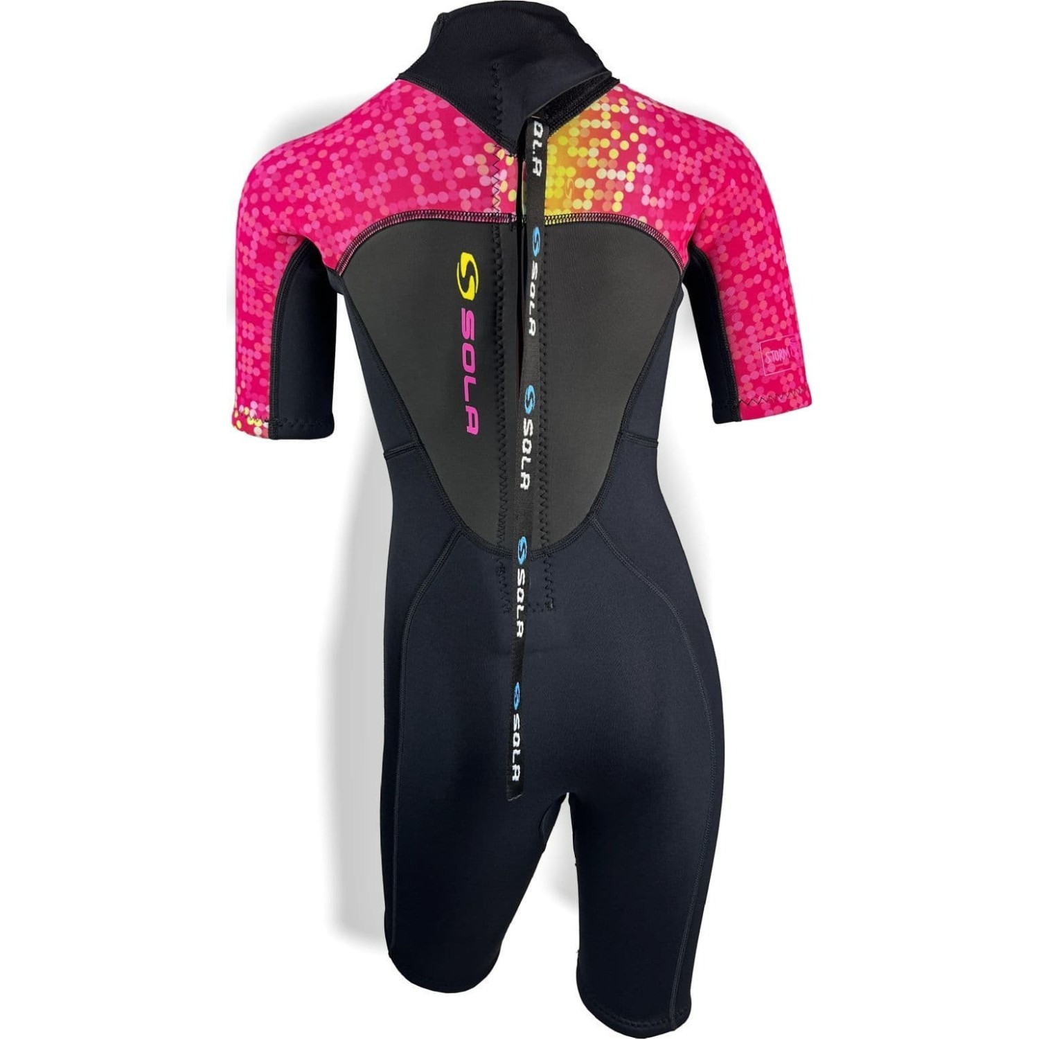 Traje De Neopreno Corto Sola Junior Storm 3/2 Mm - Disco Fish A1723