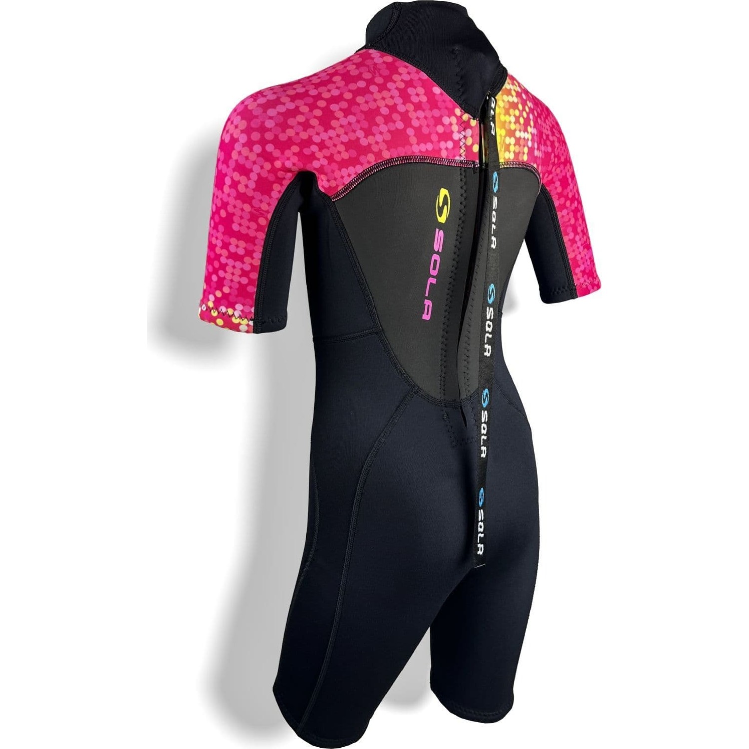 Traje De Neopreno Corto Sola Junior Storm 3/2 Mm - Disco Fish A1723