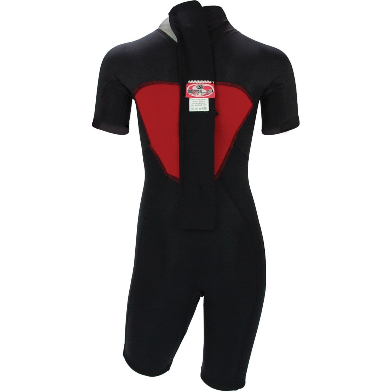 Traje De Neopreno Corto Sola Junior Storm 3/2 Mm - Disco Fish A1723