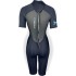 Traje De Neopreno Corto Sola Ignite 3/2 Mm Para Mujer, Modelo 2026 - Negro