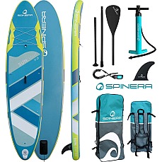 Paquete De Tabla De Sup Inflable Spinera Sun Light  - 11'