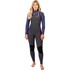 Traje De Neopreno Gul Flexor Yulex De 3/2 Mm Con Cremallera En El Pecho Y Costura Invisible Para Mujer (2026) - Gris/Tiebird