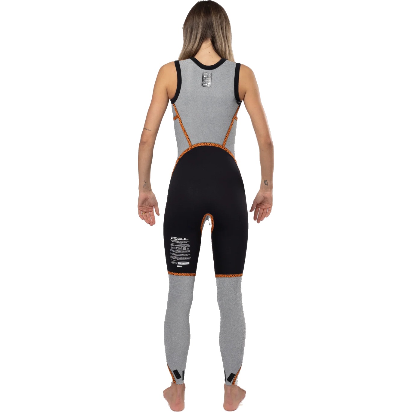 Traje De Neopreno Largo Gul Code Zero X Naeco De 3 Mm Con Costuras Invisibles Para Mujer, Modelo 2027.