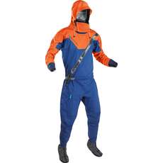 Traje Seco Palm Fuse Adventure Para Remo Y Kayak 2026 - Azul Marino Mandarín