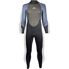 Traje De Neopreno Completo Sola Fusion 3/2 Mm - Azul/Acero A1711