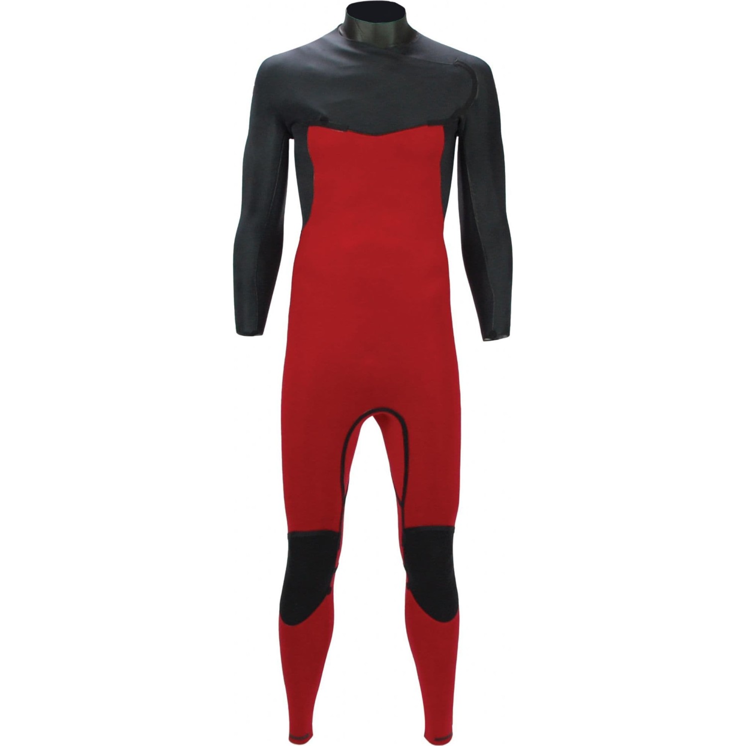 Traje De Neopreno Completo Sola H2O 3/2 Mm Con Cremallera Frontal Gbs - Azul Cruz A1630