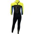 Traje De Neopreno Completo Sola Junior Storm 3/2 Mm - Lima/Azul Marino