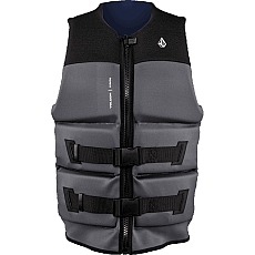 Chaleco Antibalas Ronix Yes Volcom Cga - Carbón/Negro