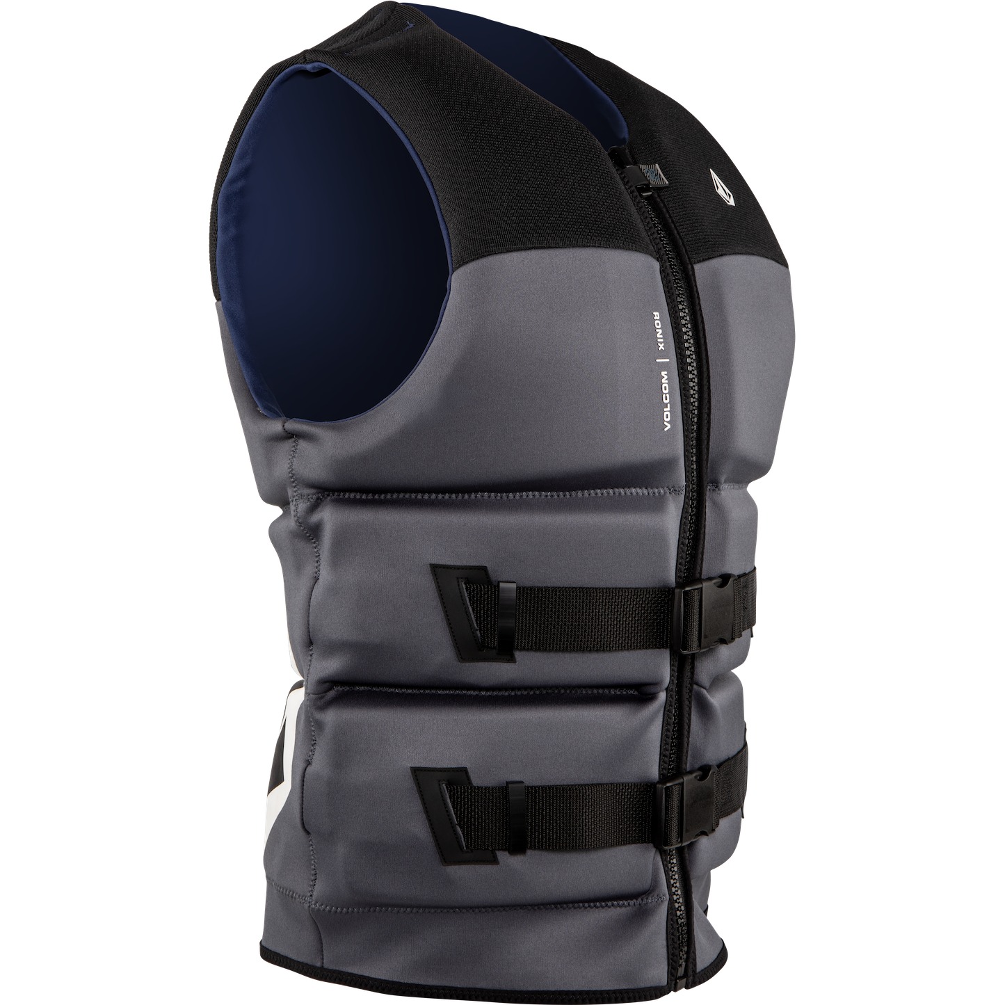 Chaleco Antibalas Ronix Yes Volcom Cga - Carbón/Negro