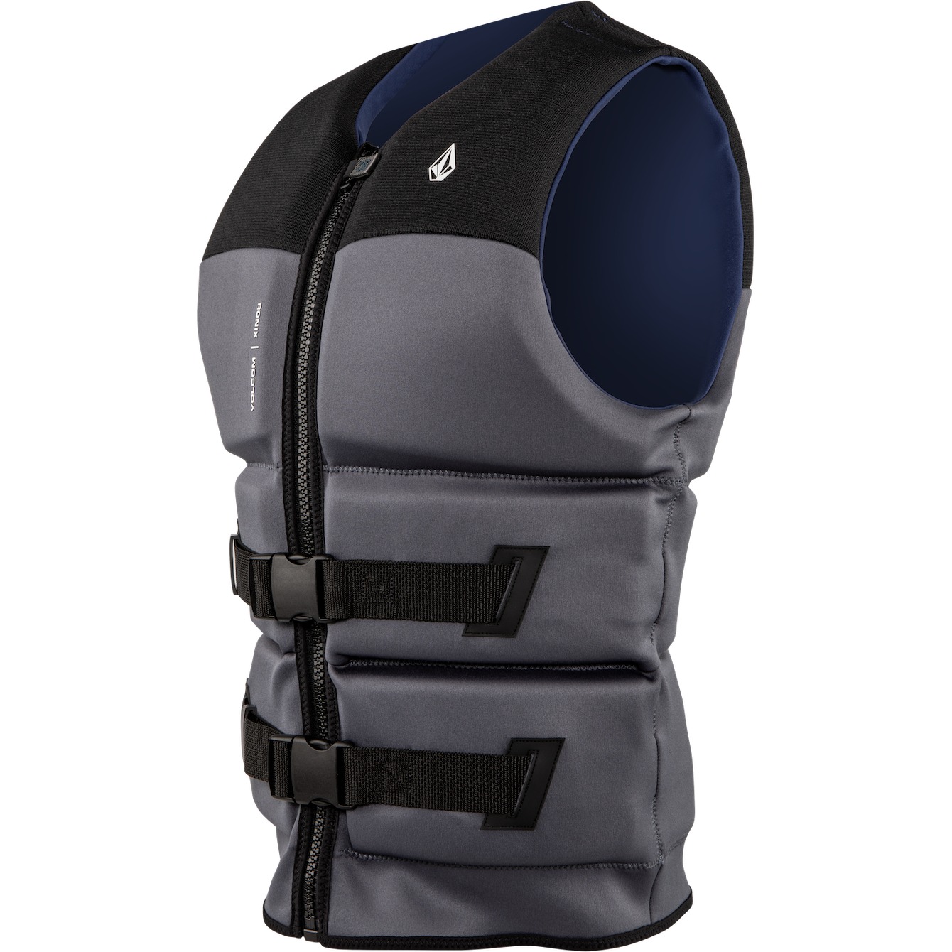 Chaleco Antibalas Ronix Yes Volcom Cga - Carbón/Negro
