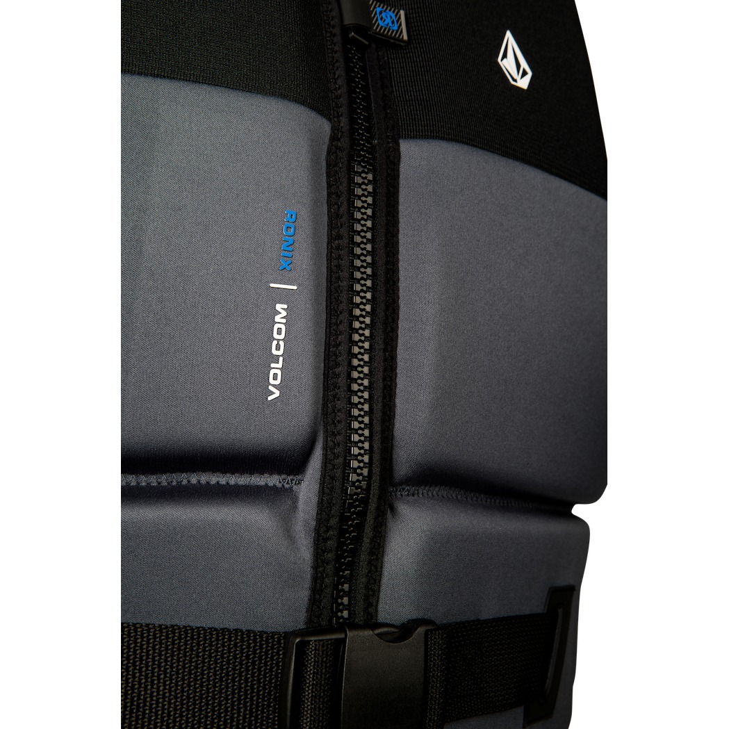 Chaleco Antibalas Ronix Yes Volcom Cga - Carbón/Negro