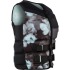 Chaleco De Impacto Ronix Capella 4.0 Echo Cga Para Mujer - Negro/Azul Claro
