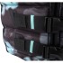 Chaleco De Impacto Ronix Capella 4.0 Echo Cga Para Mujer - Negro/Azul Claro
