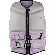 Chaleco De Impacto Ronix Capella 4.0 Skye Cga Para Mujer - Crema/Lavanda
