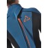 Traje De Neopreno Typhoon Essentia Para Mujer, 3/2 Mm, Con Cremallera Trasera, Modelo 2027 - Azul Océano/Negro