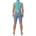 Traje De Neopreno Corto Typhoon Essential 3/2 Mm Para Mujer, Modelo 2027 - Azul Celeste/Nimbus