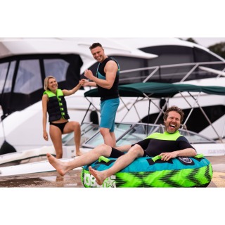 Jobe Hotseat 1 Persona Remolcable - Verde