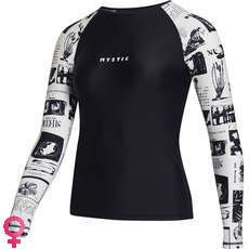Mystic Mujeres Jayde Long-Sleeve Rashvest - Off White 230159 Mystic Mujeres Jayde Long-Sleeve Rashvest - Off White 230159