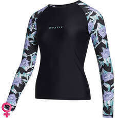 Mystic Mujeres Jayde Long-Sleeve Rashvest - Negro 230159