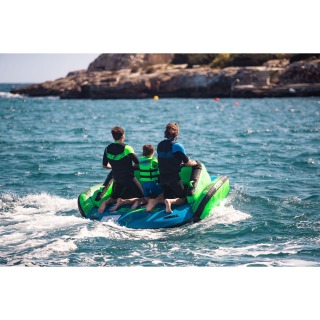 Jobe Lunar 3 Person Towable - Azul / Verde