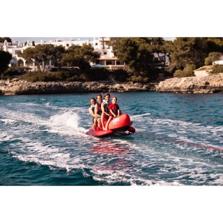 Jobe Chaser 4 Person Towable - Rojo