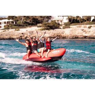 Jobe Chaser 4 Person Towable - Rojo