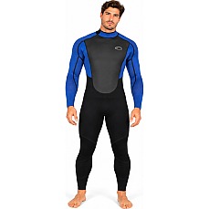 Traje De Neopreno Typhoon Storm3 3 / 2Mm Back Zip - Nite Blue 250774 Traje De Neopreno Typhoon Storm3 3 / 2Mm Back Zip - Nite Blue 250774