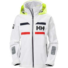 Chaqueta Helly Hansen Salt Inshore Mujer - Blanco 30271