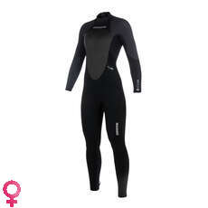 Mystic Womens Star 5/4 Mm Gbs Backzip Wetsuit - Negro / Gris Mystic Womens Star 5/4 Mm Gbs Backzip Wetsuit - Negro / Gris