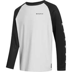 Gilet Rash A Maniche Lunghe Mystic Bolt  - Bianco/nero 240157