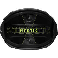 Arnés Rígido Mystic Stealth Para Cometas Y Viento - Sin Barra -  - Negro/lima