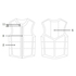 Mystic Star Front-Zip Impact Vest - Negro