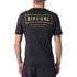 Camiseta Rip Curl Driven Manga Corta Suelta Uv - Negro Wly9Sm
