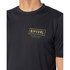 Camiseta Rip Curl Driven Manga Corta Suelta Uv - Negro Wly9Sm
