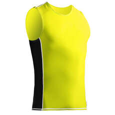 Zhik Spandex Rash Chaleco / Guardia - Hi Viz Yellow Zhik Spandex Rash Chaleco / Guardia - Hi Viz Yellow