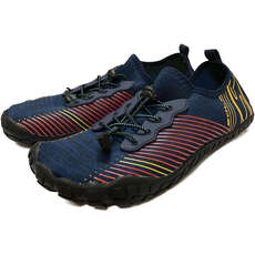 Zapatos Para Agua Sola Active Shoe - Azul Marino/jaspeado