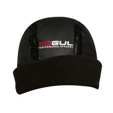 Gul Pu Recubierto Fleece Beanie - Negro