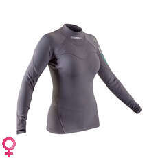 Gul Mujer Code Zero 1Mm Thermo Wetsuit Top - Gris - Ac0112-B7 Gul Mujer Code Zero 1Mm Thermo Wetsuit Top - Gris - Ac0112-B7