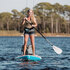 Bote Remo De Sup De Fibra De Vidrio De 3 Piezas - Gris