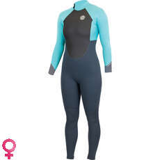 Traje De Neopreno Con Costura Invisible Alder Stealth 3 / 2Mm Para Mujer - Pistachio Ws21Wst