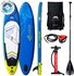 Paquete De Sup Acuático Paddle Board Inflable Aquamarina - Azul / Amarillo