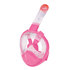 Máscara De Snorkel De Cara Completa Beuchat Junior Smile - Rosa Fluo