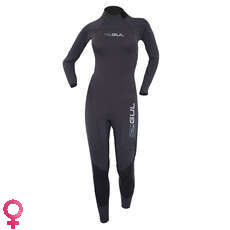 Gul Womens Code Zero Traje De Vapor 4 / 3Mm - Jet