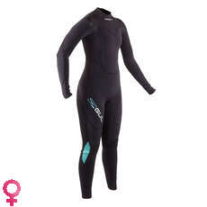 Neopreno Gul Mujer Code Zero 4 / 3Mm Con Los Ojos Vendados - Negro - Cz1202-B7