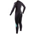 Neopreno Gul Mujer Code Zero 4 / 3Mm Con Los Ojos Vendados - Negro - Cz1202-B7